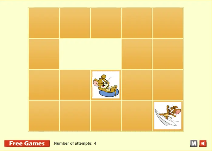 Tom and Jerry Memory