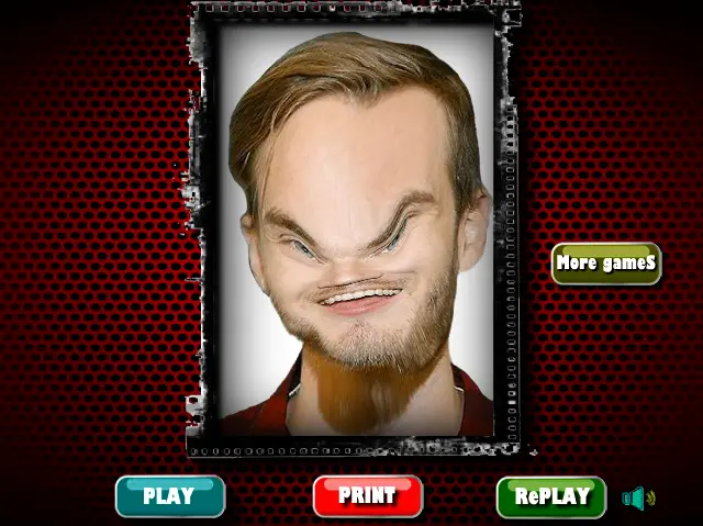 PewDiePie Funny Face