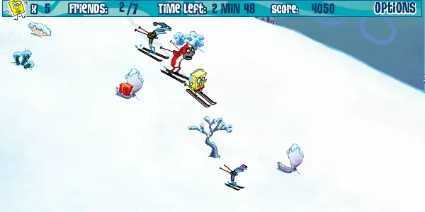 SpongeBob: Avalanche at Plankton's Peak!