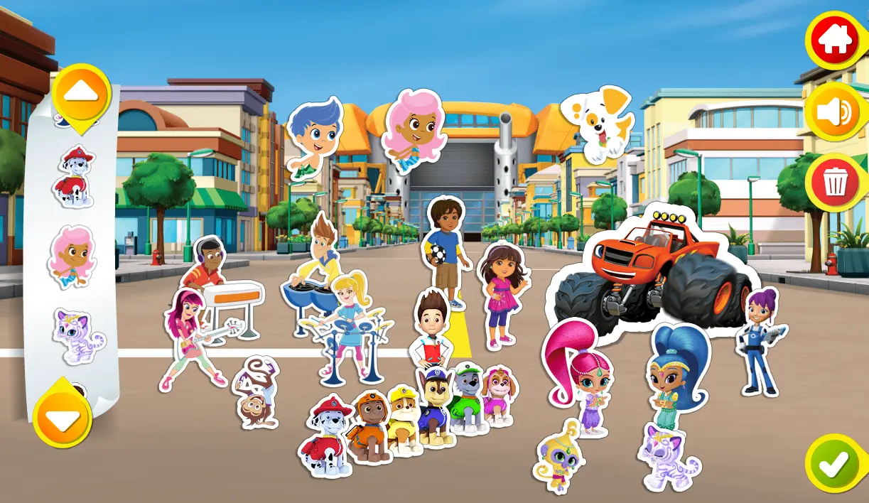 Nick Jr. Sticker Fun