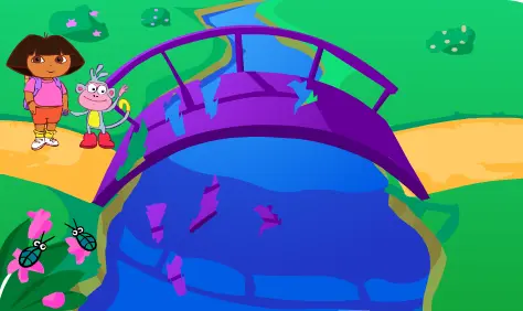 Dora the Explorer: Puzzle Bridge