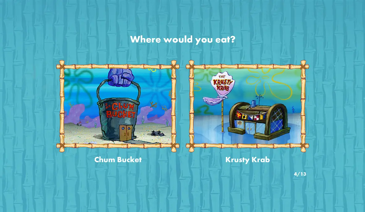 SpongeBob SquarePants This or That: Summer Fun