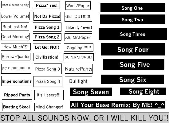 SpongeBob Sound-Board
