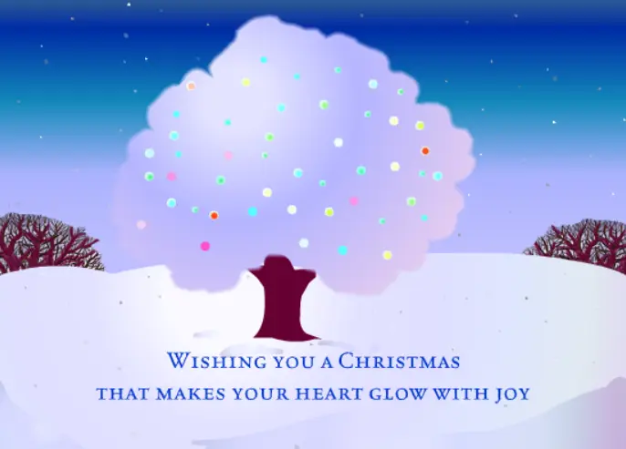 A Glowing Christmas