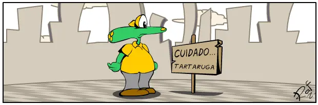 Cuidado... Tartaruga