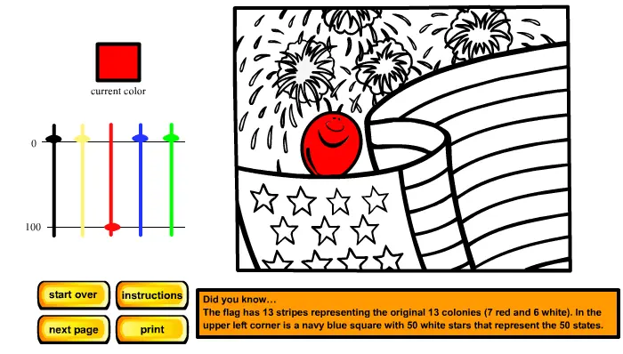 Airheads Creative Corner: US Flag