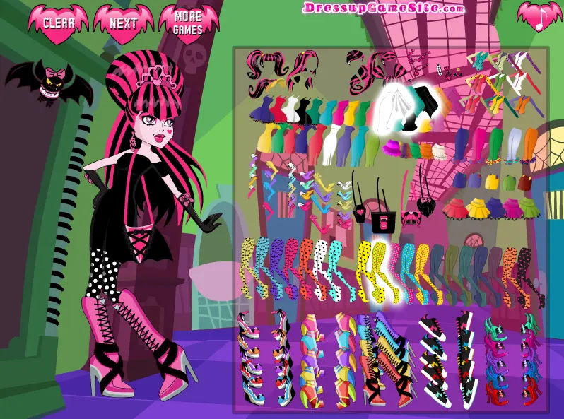 Draculaura and Clawd Wolf Monster High