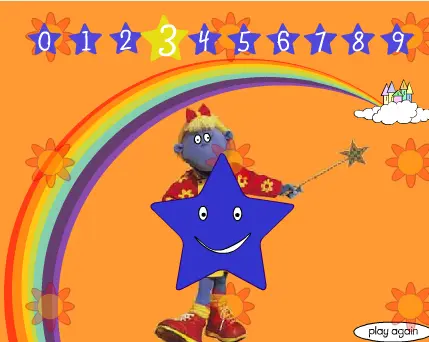 Tweenies Number Game