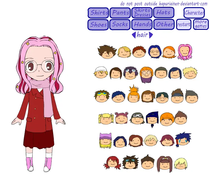 Chibi Digimon Dress Up