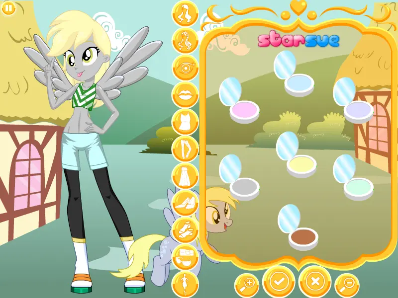 My Little Pony: Equestria Girls - Derpy Hooves Dress Up