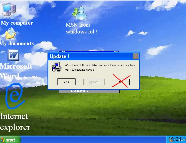 Windows XP 900