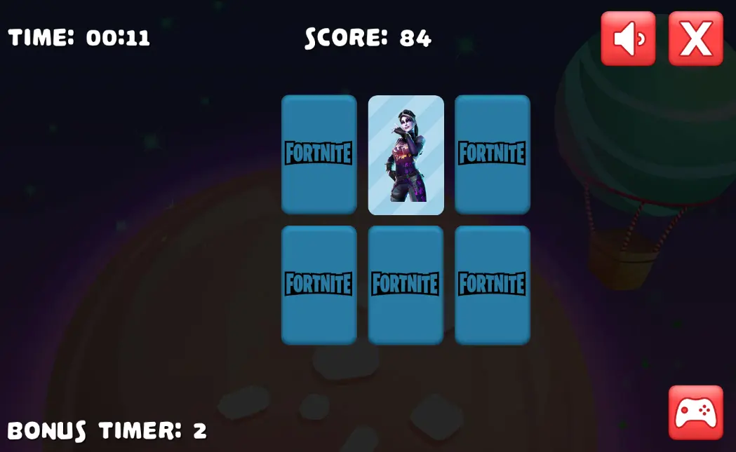 Fortnite Memory