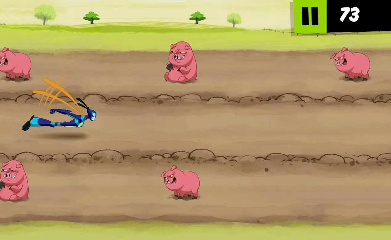 Ben 10: Stinkfly Avoid