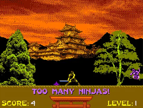 Too Many Ninjas!