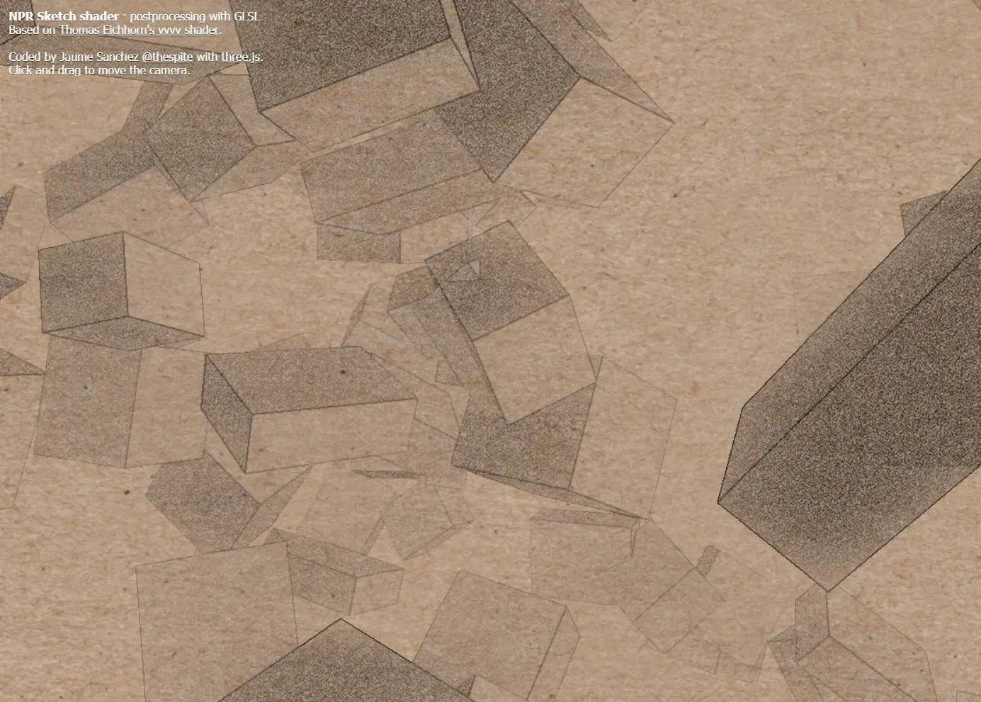 NPR Sketch shader