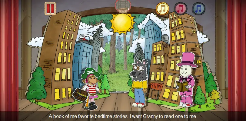 Arthur's Puppet Theater: Little Red Riding Hood