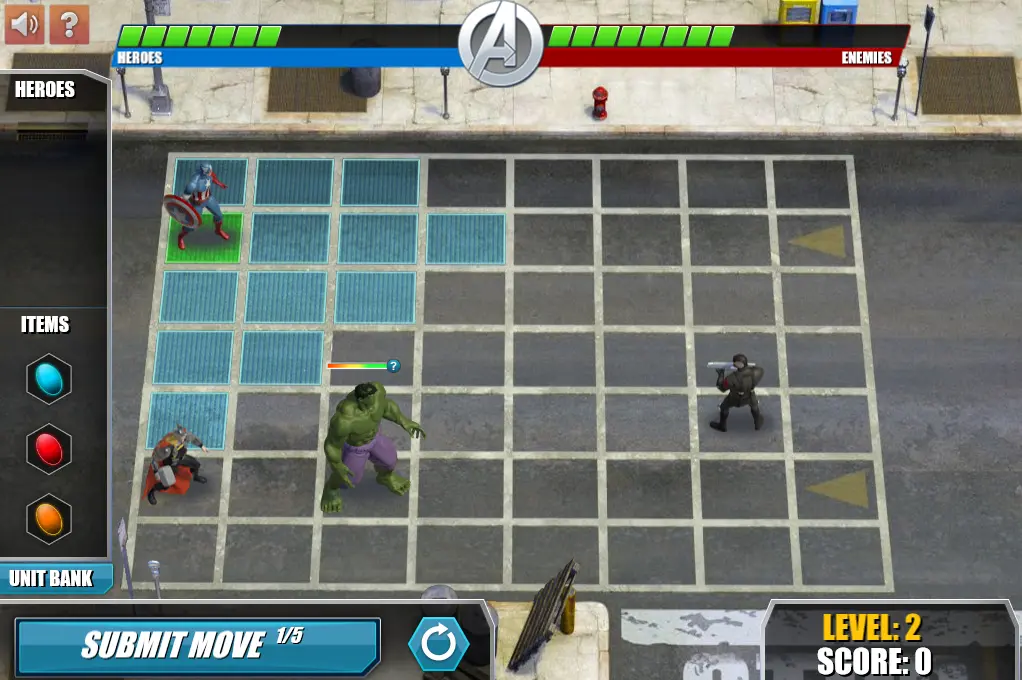 Avengers Tactics