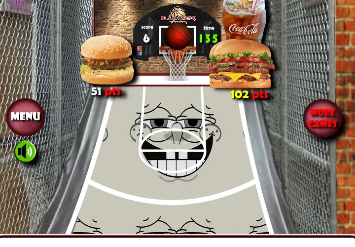 SpongeBob Basketball Challenge