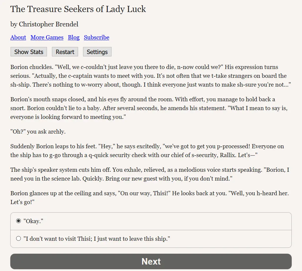 The Treasure Seekers of Lady Luck