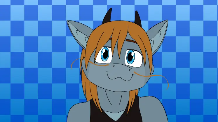 My New eastern Dragin with open hair Animated