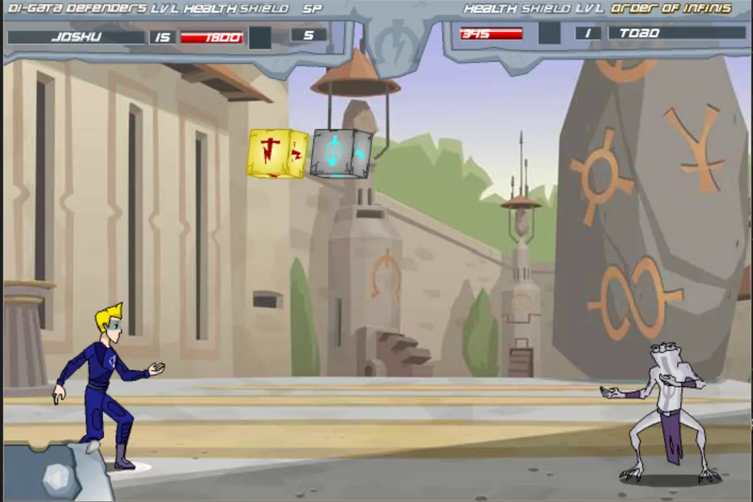 Di-Gata Defenders: Power Stone Combat