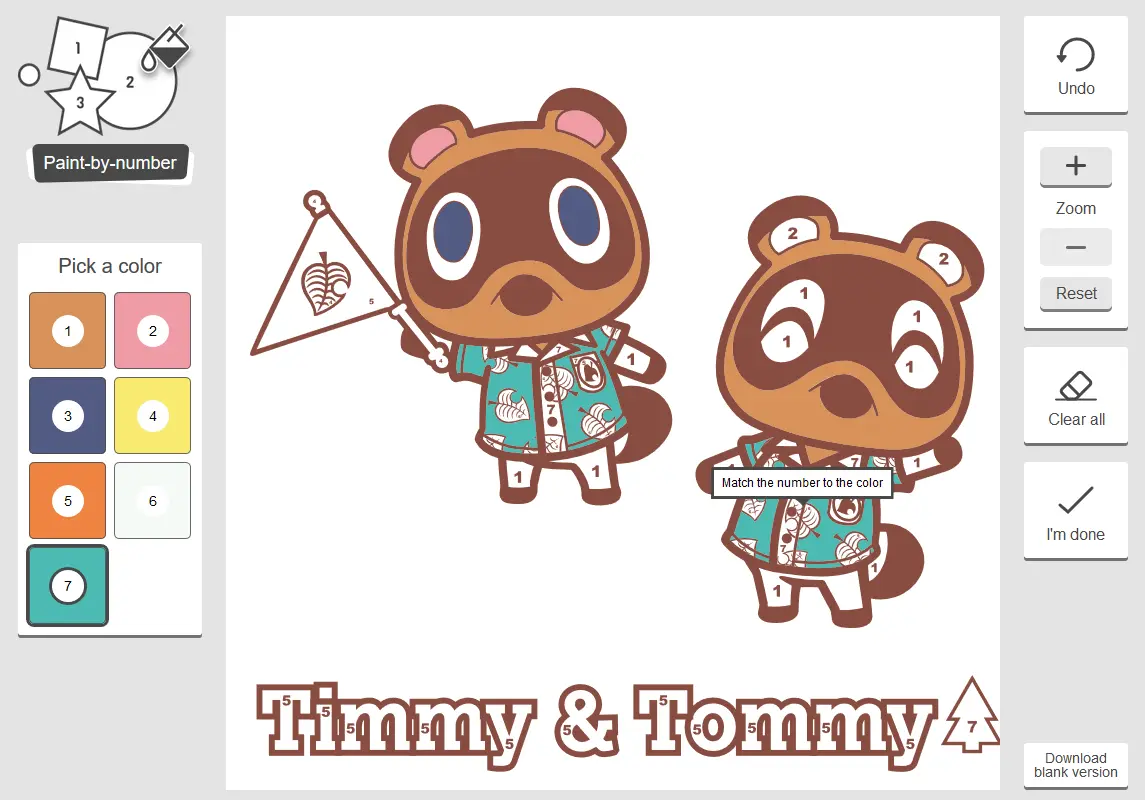 Timmy & Tommy Paint-by-Number