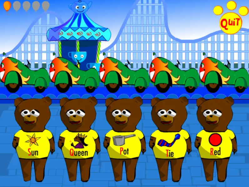 Paw Park Alphabet Bears