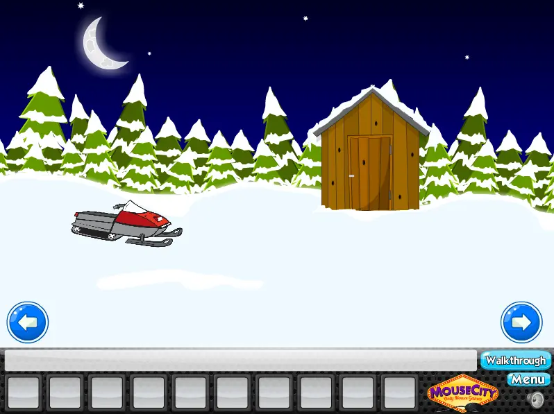 Snowy Cabin Escape