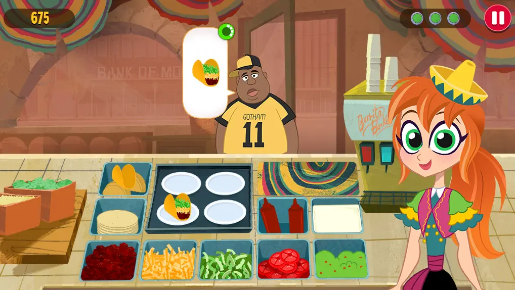 DC Super Hero Girls: Barbara Gordon in Burrito Blitz