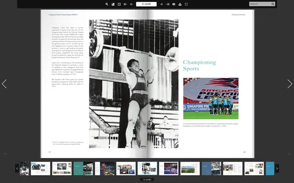 Uplifting Our Community: Singapore Pools Annual Report 2020/21