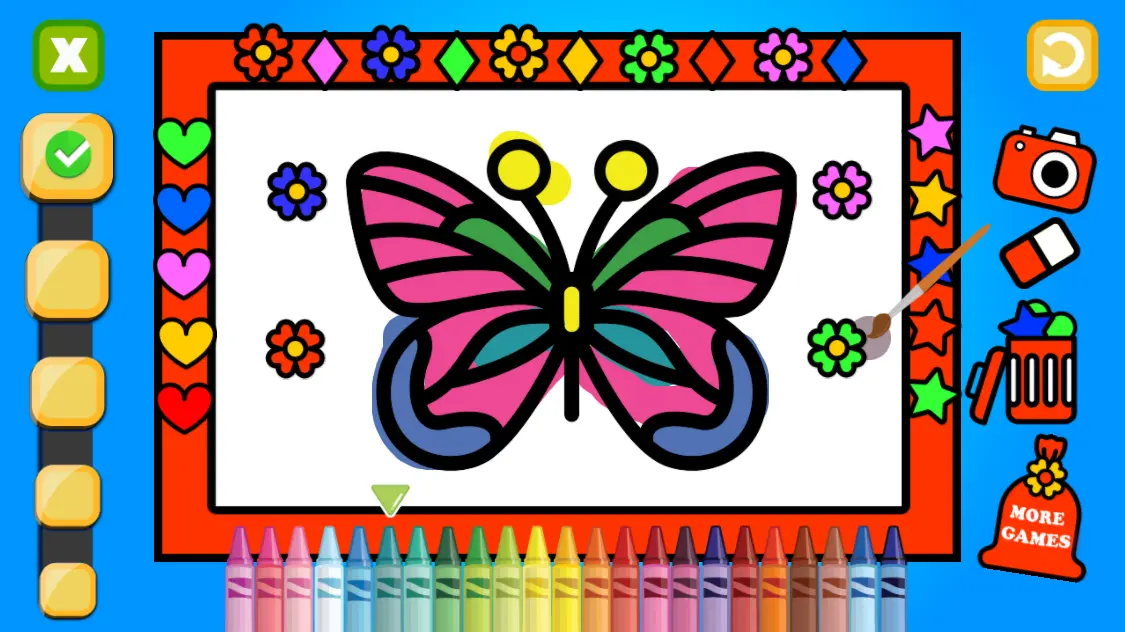 Color & Decorate Butterflies