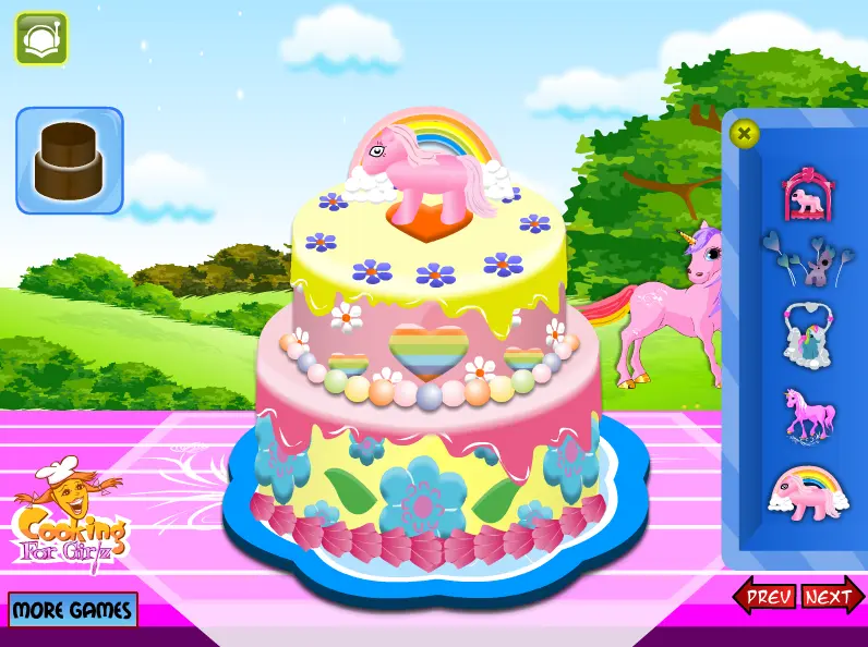 Pony Cake Decoration