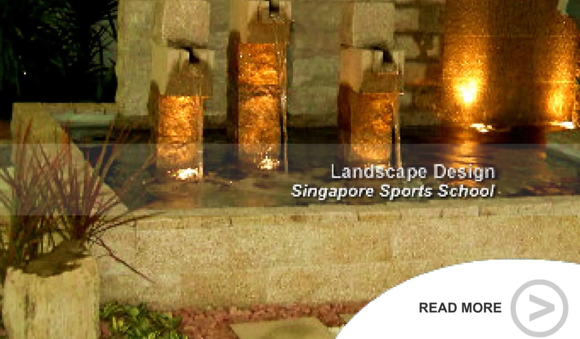 Chen Wa Landscape Pte. Ltd. Singapore 2004 Website Banner
