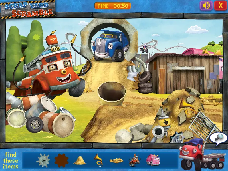 Trucktown: Scrap Yard Scramble