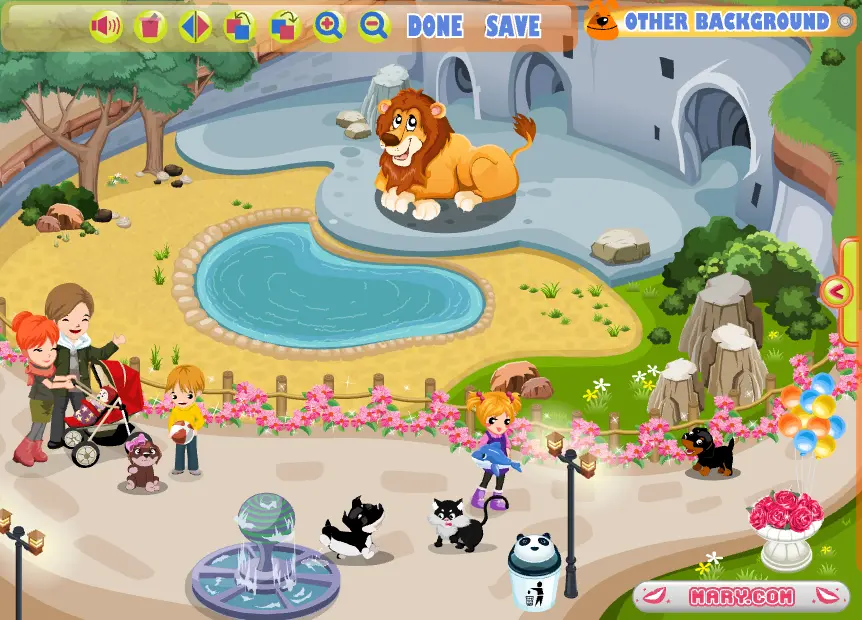 Dogs in the Zoo