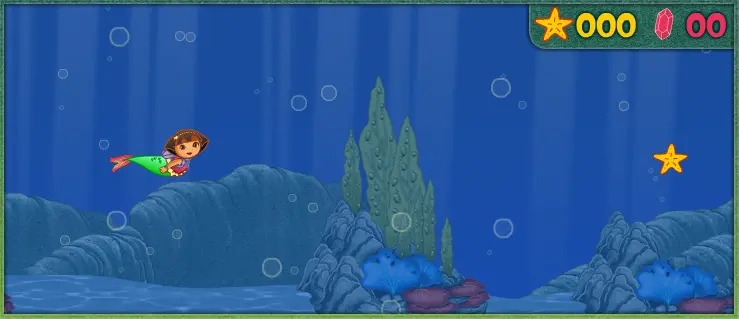 Dora's Mermaid Adventure Game