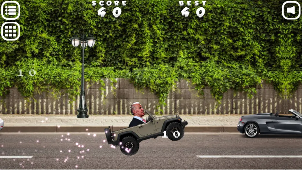 Biden Wheelie