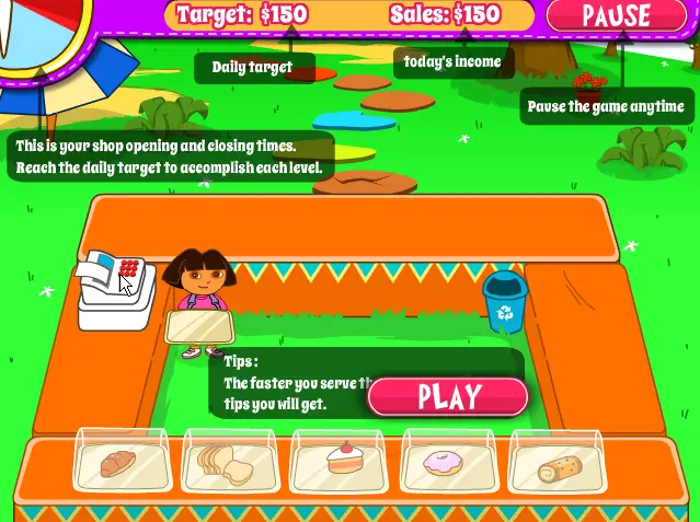 Dora Cakeberry Shop