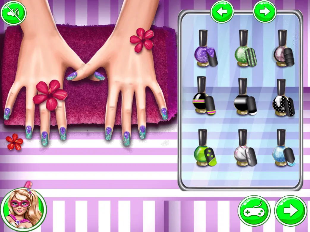Superhero Princesses Nails Salon