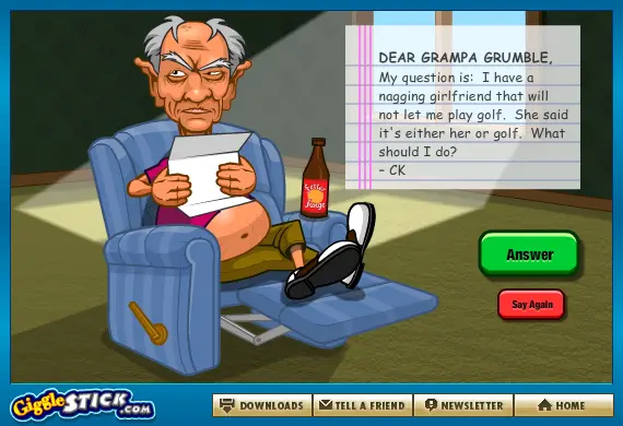 Ask Grampa Grumble: The Nagging Girlfriend