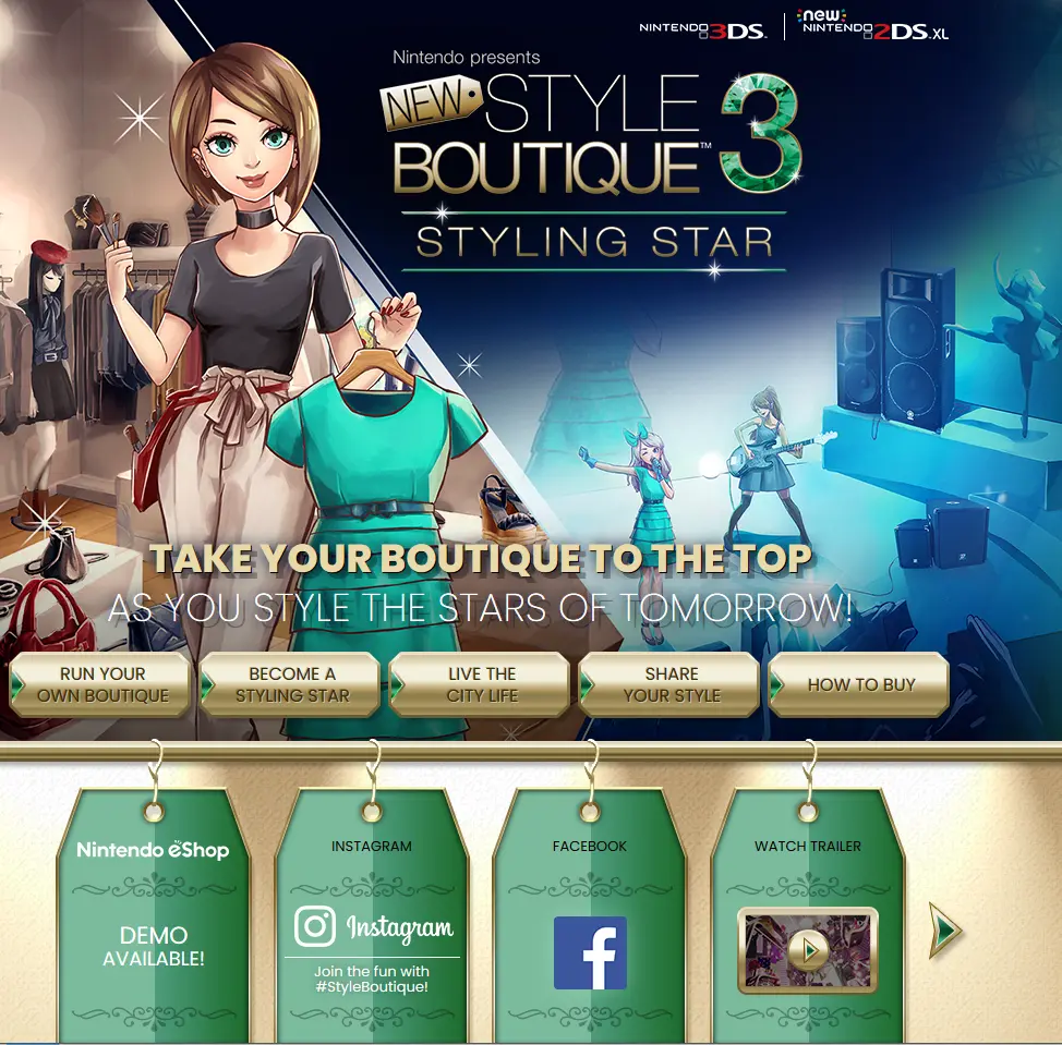 New Style Boutique 3 Microsite