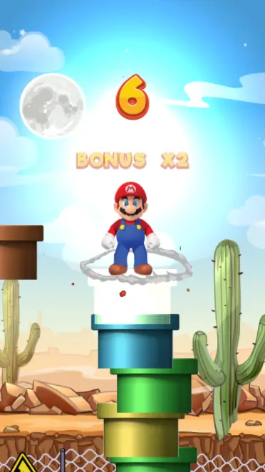 Super Mario Jumping
