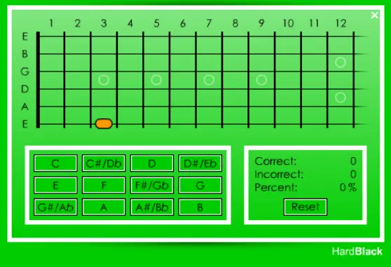 Guitar Fretboard Tutor