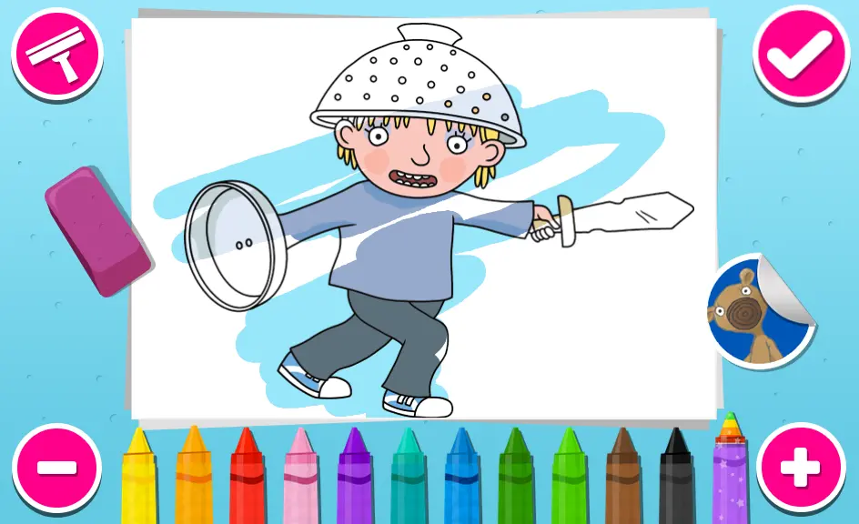 Little Princess: Colour In