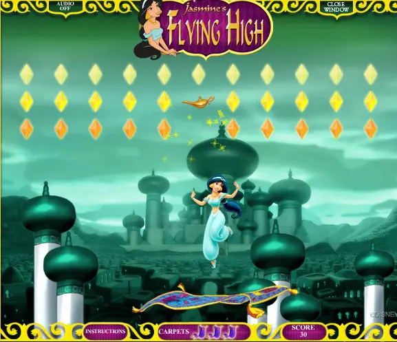 Aladdin: Jasmine Flying High