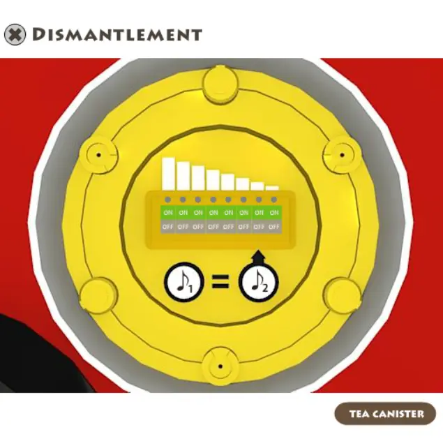 Dismantlement Tea Canister