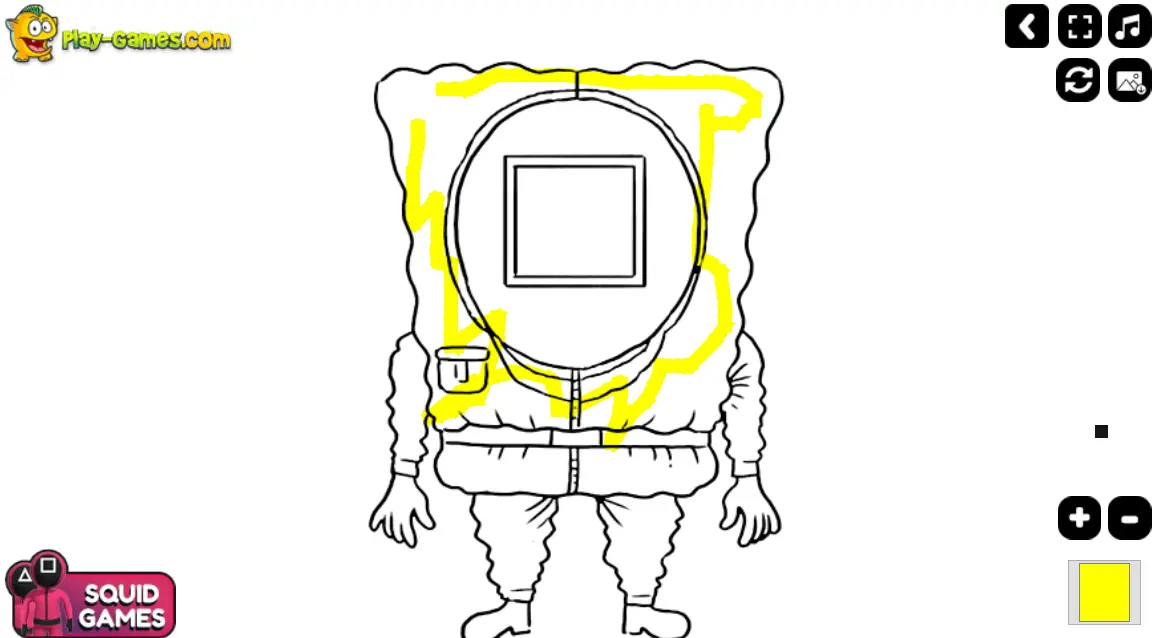 Squid Game Coloring Book