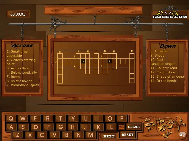 Crossword Game Play - 107