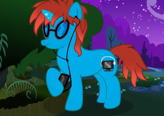 Crimson Beat Bobbing Head to some music (Animated)