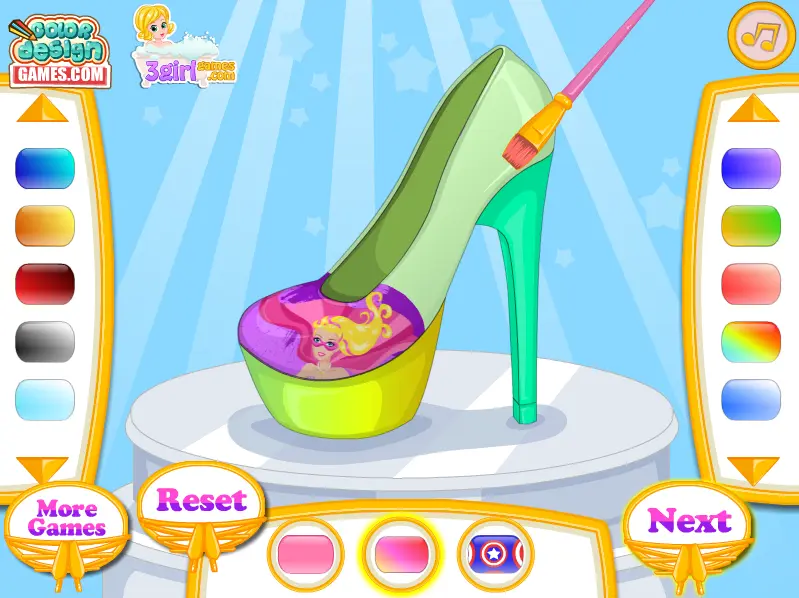 Super Barbie Shoes Design